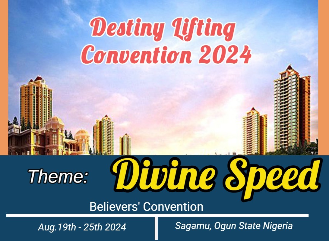 Destiny Lifting Convention 2024 event poster